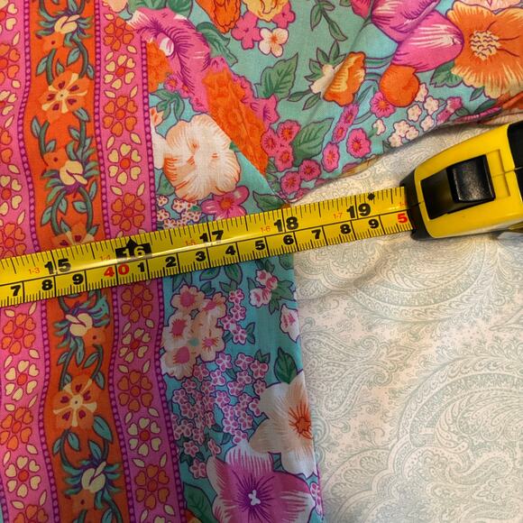 Walker & Wade Anthropologie Sonia Blouse Julep Floral Button Front $158 XS NWOT - Picture 5 of 6